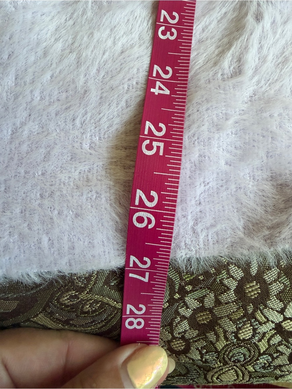 Sweater. French Connection Edith Knits  – Lilac Shimmer - Picture 7 of 7